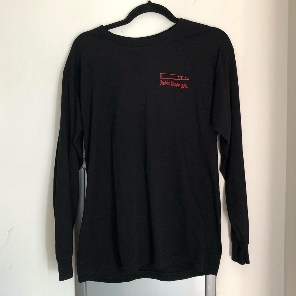 Pablo loves you Cotton Long-sleeve Shirt